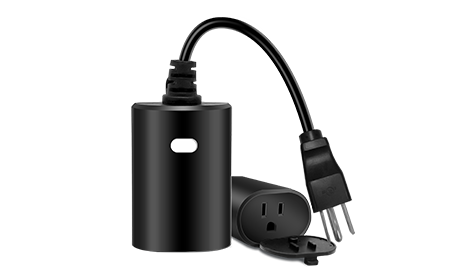 Customized EVA LOGIK Mini Outdoor Smart Plug Work With Alexa