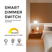 Therefore, as the basic system of the whole house smart home, the smart lighting system can be said to replace the traditional home lighting system. What advantages do smart switches provide over electromechanical switches? Let's take a look.