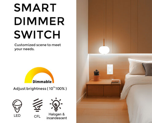 Therefore, as the basic system of the whole house smart home, the smart lighting system can be said to replace the traditional home lighting system. What advantages do smart switches provide over electromechanical switches? Let's take a look.