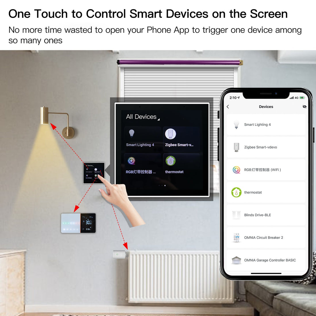 Wifi Smart Touch Panel